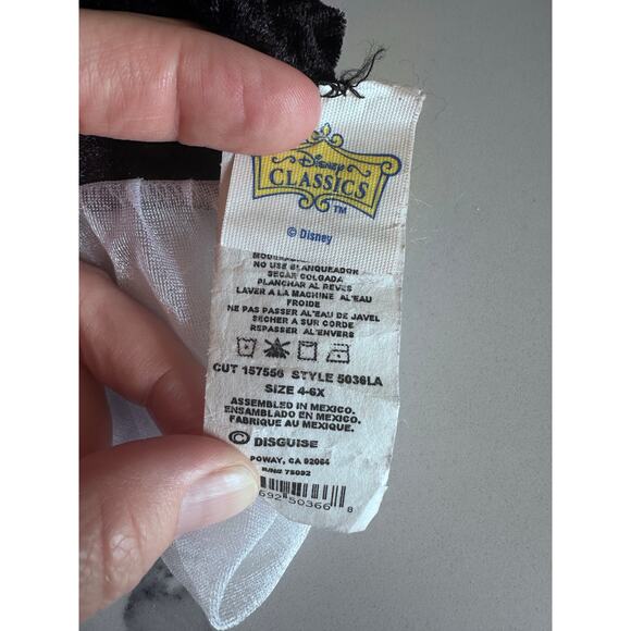 Disney Minnie Mouse Costume Dress - Girls Size 4-6X - Picture 6 of 6